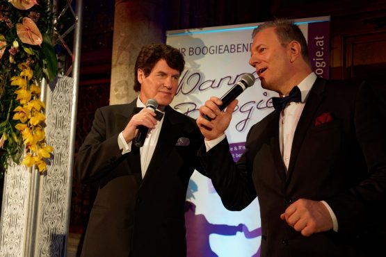 Gesangseinlage Werner Wöhrer und Gunther Frank am Blumenball