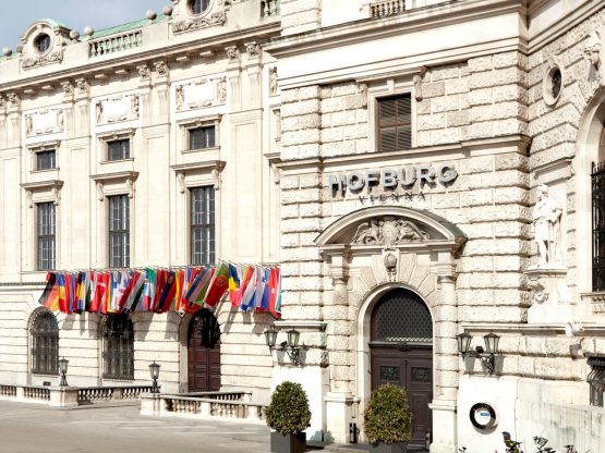 Hofburg Außenansicht Haupteingang